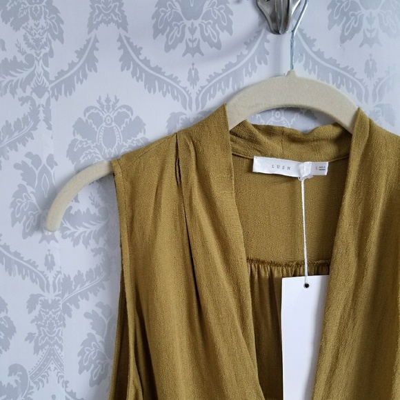 Lush Tops - Lush Surplice Blouse NWT